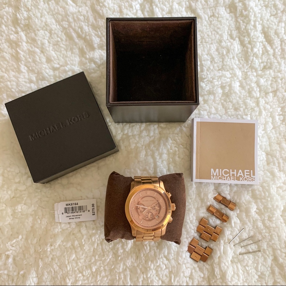 LIMITED EDITION Rose Gold Michael Kors Watch